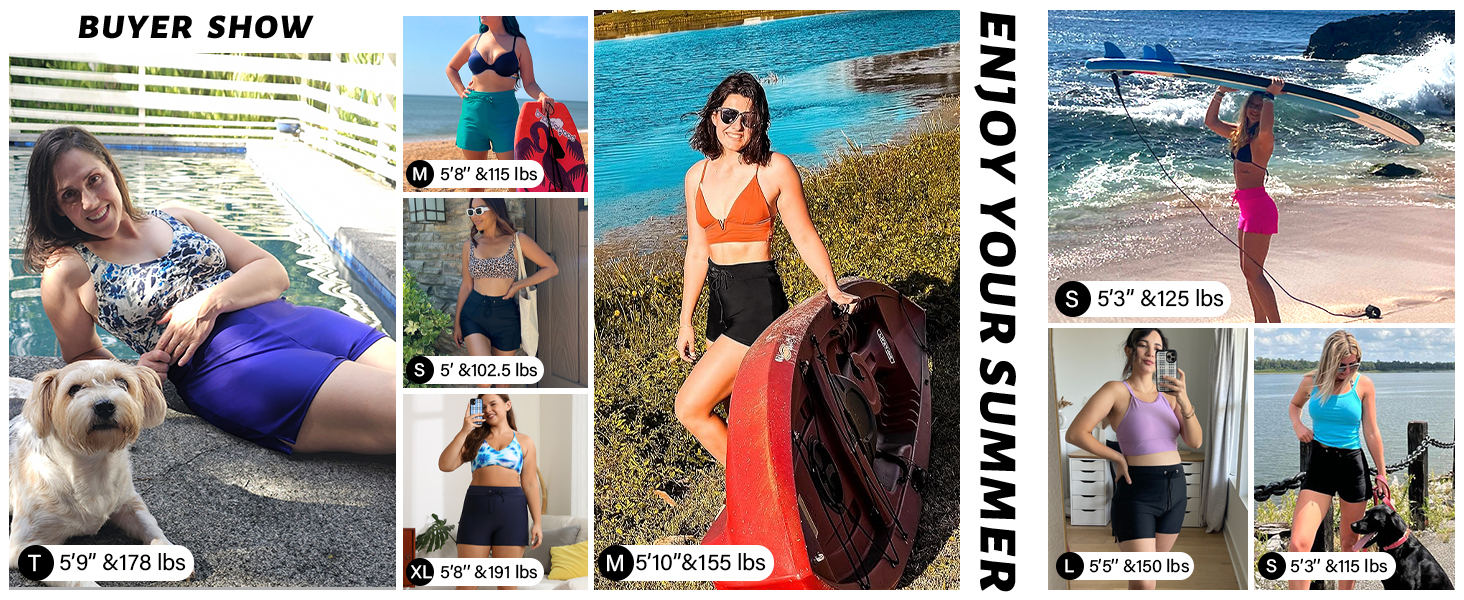 swim shorts women