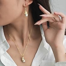 Handmade enamel chipmunk jewelry