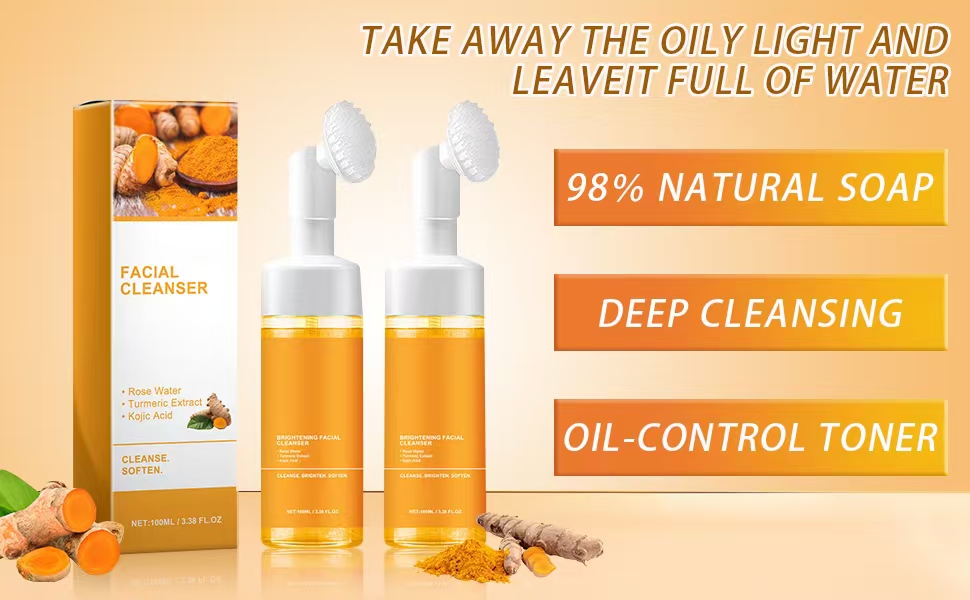 turmeric facial cleanser