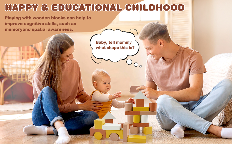 Joyreal Building Blocks for Toddlers 13 100PCS Building