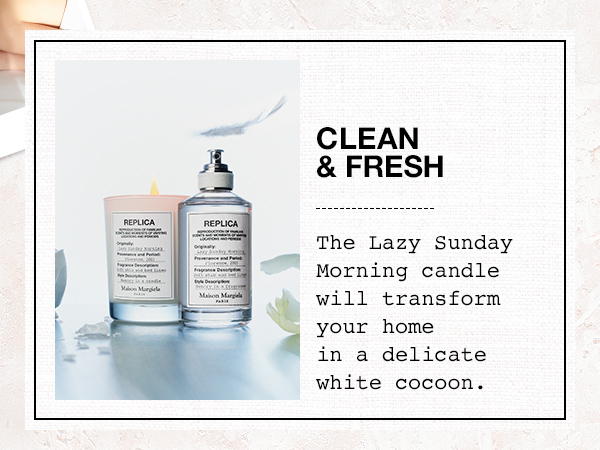 マルジェラ REPLICA Lazy Sunday Morning キャンドル REPLICA Lazy Sunday Morning EDT Perfume | Maison Margiela