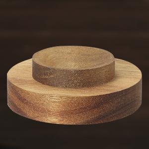 baseball display box round with wood base