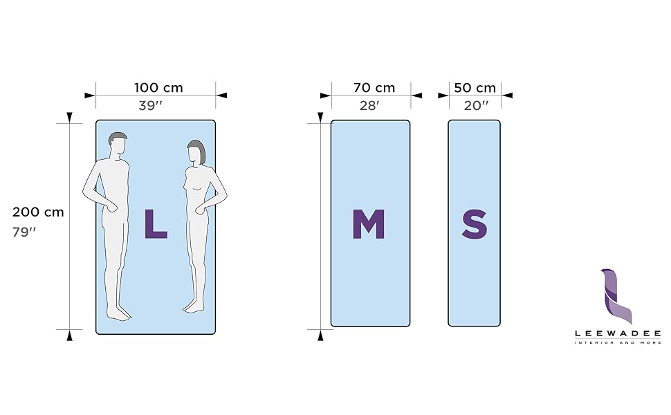 Leewadee Massage Mat - Sizes