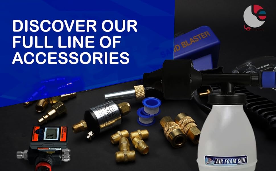 Le Lematec Sand Blaster Long Nozzle Attachment, Sandblasting Nozzle Tip