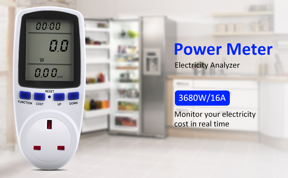 Diymore Power Meter Plug,Energy Monitor Watt Meter,Electricity Usage