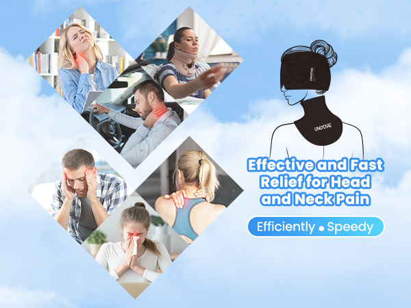 Migraine Relief Cap and Neck Ice Pack Wrap Gel Set