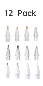 clear apple pencil nibs