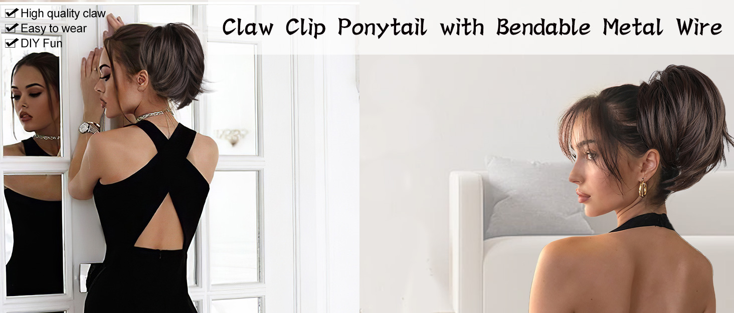 claw clip messy bun