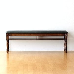 Amazon.co.jp: ベンチ スツール 木製 アンティーク スリム コンパクト