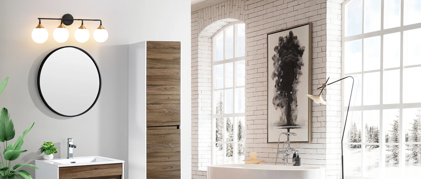 bathroom light fixtures