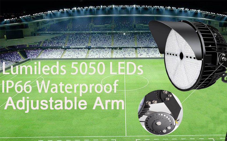 Adjustable stadium light