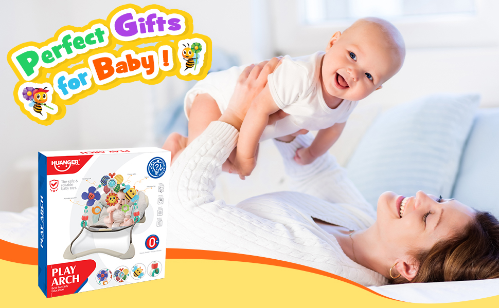 HappyKidsClub Baby Toys 0-12 Months, Baby Pram Toys Baby Essentials for Newborn Pushchair & Pram Toys Baby Boy Girl Gifts Newborn Baby Boy Girl Toys Christmas Xmas Gifts for Kids 21 3