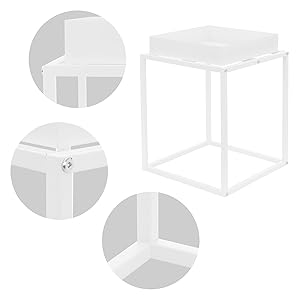 ML-Design Bloemenstandaard, metaal, plantenbak, verhoogd bloembed, balkonbak