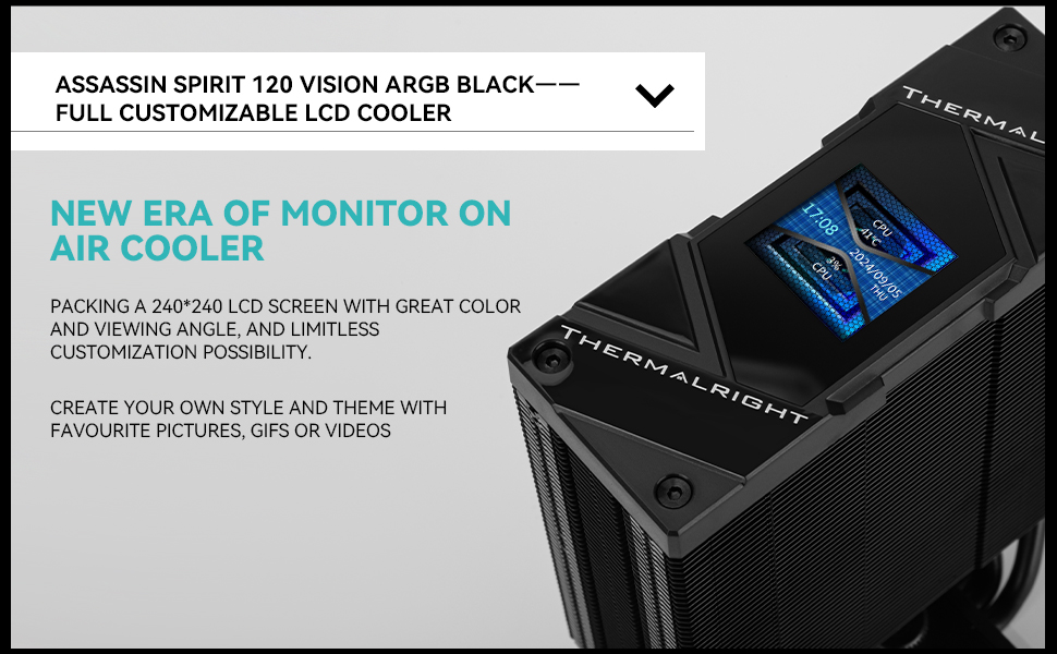 AS120 VISION BLACK ARGB