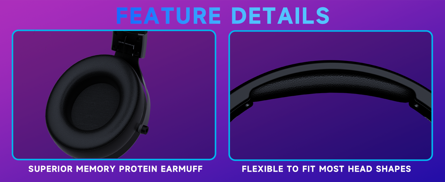 Wireless gaming Headset
