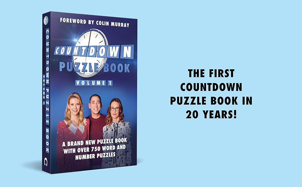 The Countdown Puzzle Book Volume 1 A brand new puzzle book with over 750 word and number