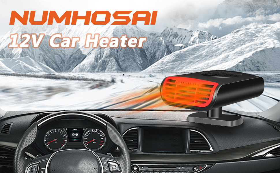 Car Heater Portable Car Heater, 12V Car Heater That Plugs