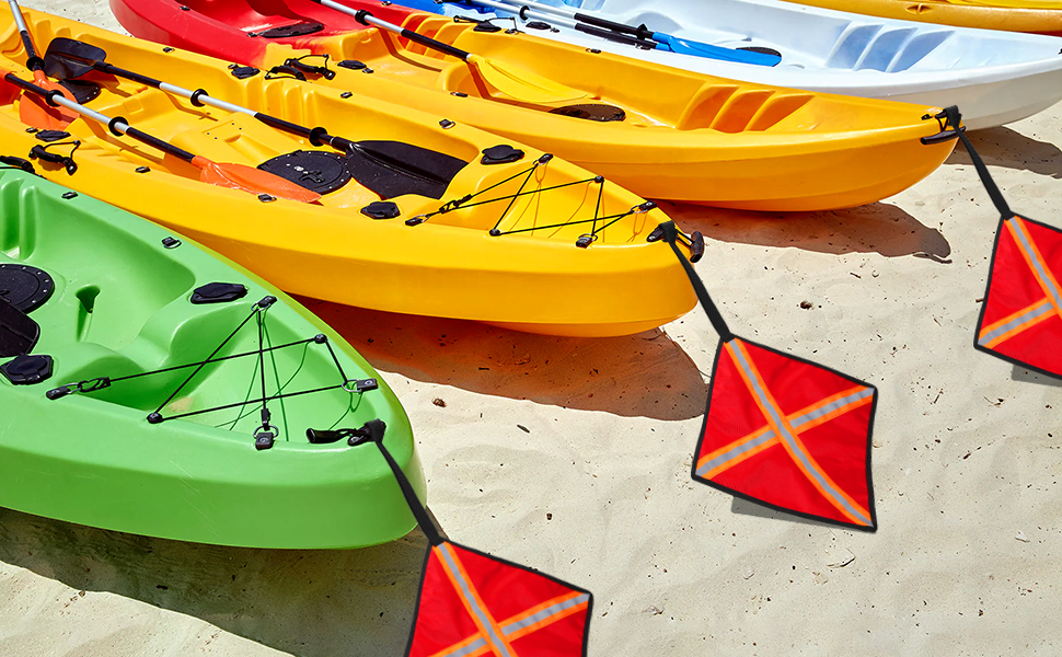 kayak safety flag