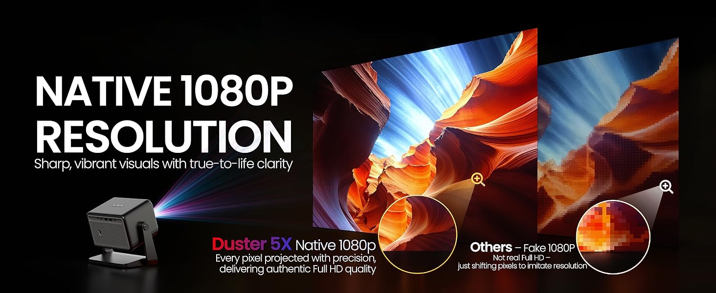 Duster 5X projector 
