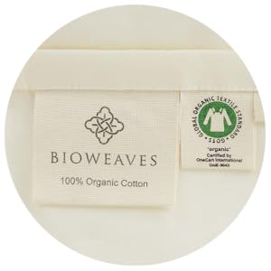 bioweaves 100% organic cotton gots certified