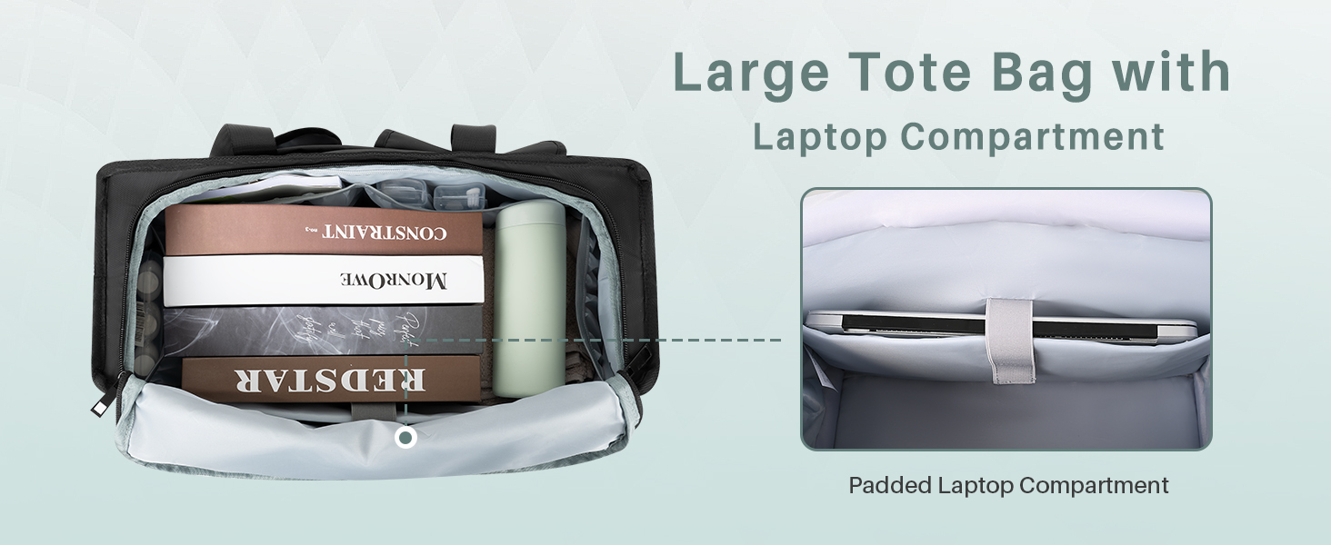 tote bag with zipper