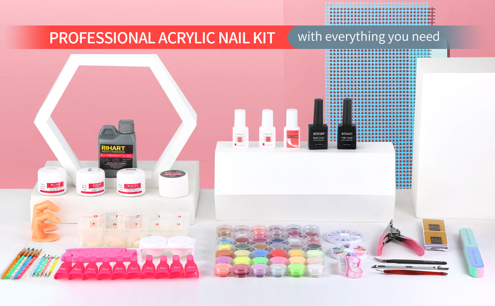PROFESSIONAL ACRYLIC NAIL KIT