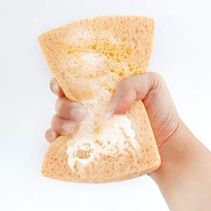 2 Pack Large Kitchen Sponges, Cellulose Thick Sponges for Washing Dishes,  Non Scratch Sponges