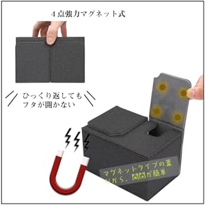 Amazon.co.jp: Venssu デッキケース トレカケース ストレージ