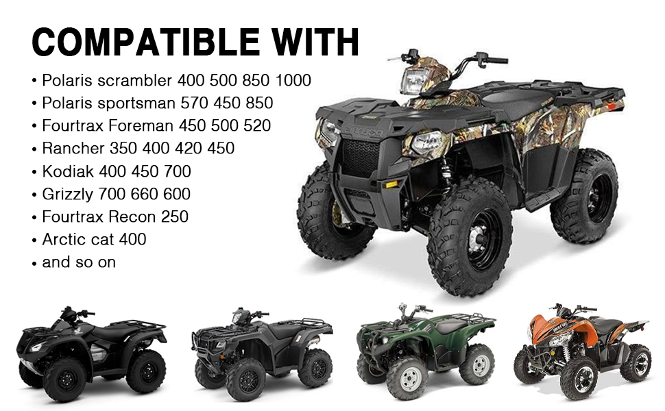 ADTOPI ATV Seat Cover Waterproof Polaris Sportsman Seat Cover