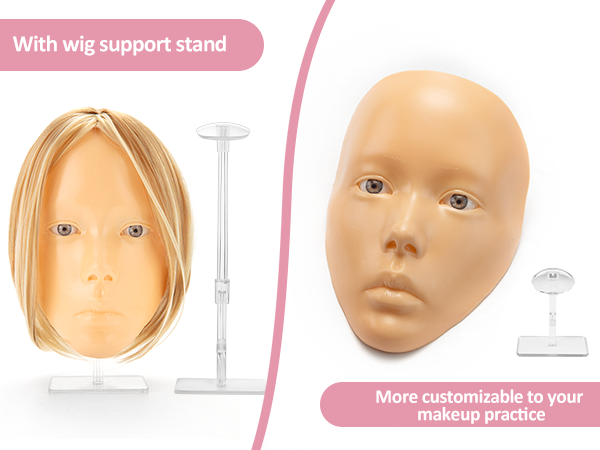 Amazon.com : ZTBBRA 3D Makeup Practice Face – Realistic
