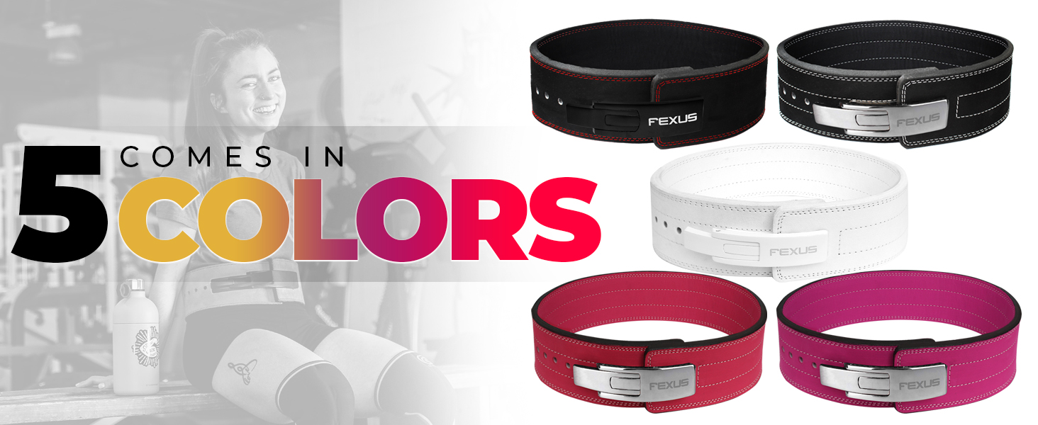 lever belt colors