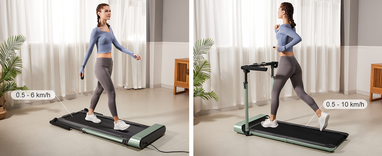 WalkingPad R1 Pro Folding Treadmill, 2 in 1 Walking and Running