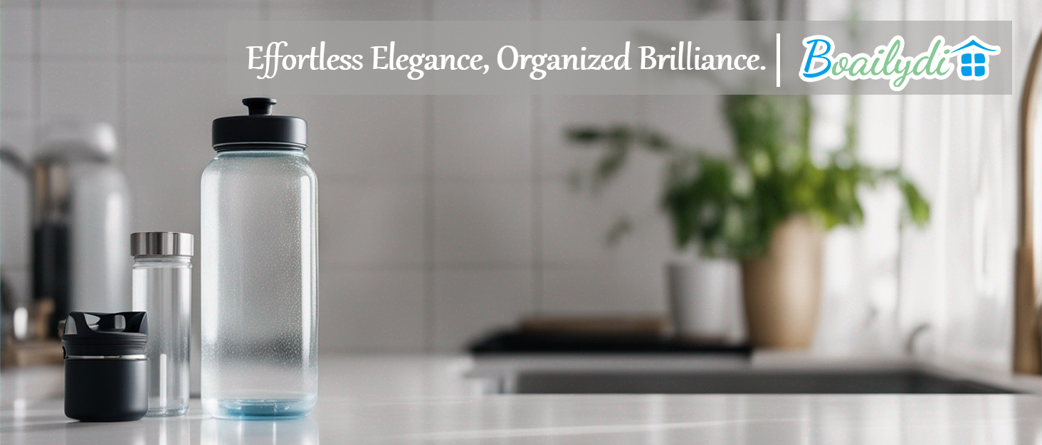 Water Bottle Organizer, Stackable kitchen organizer