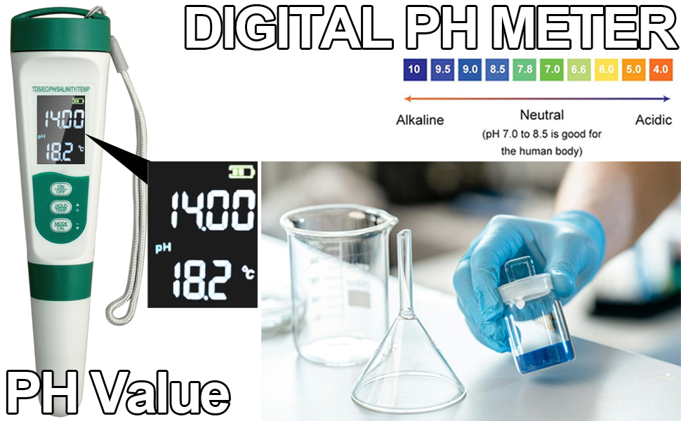 High-Precision Digital pH meter