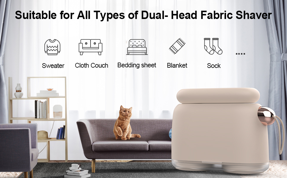 ECUMFFY Fabric Shaver for Furniture, Electric Lint Remover