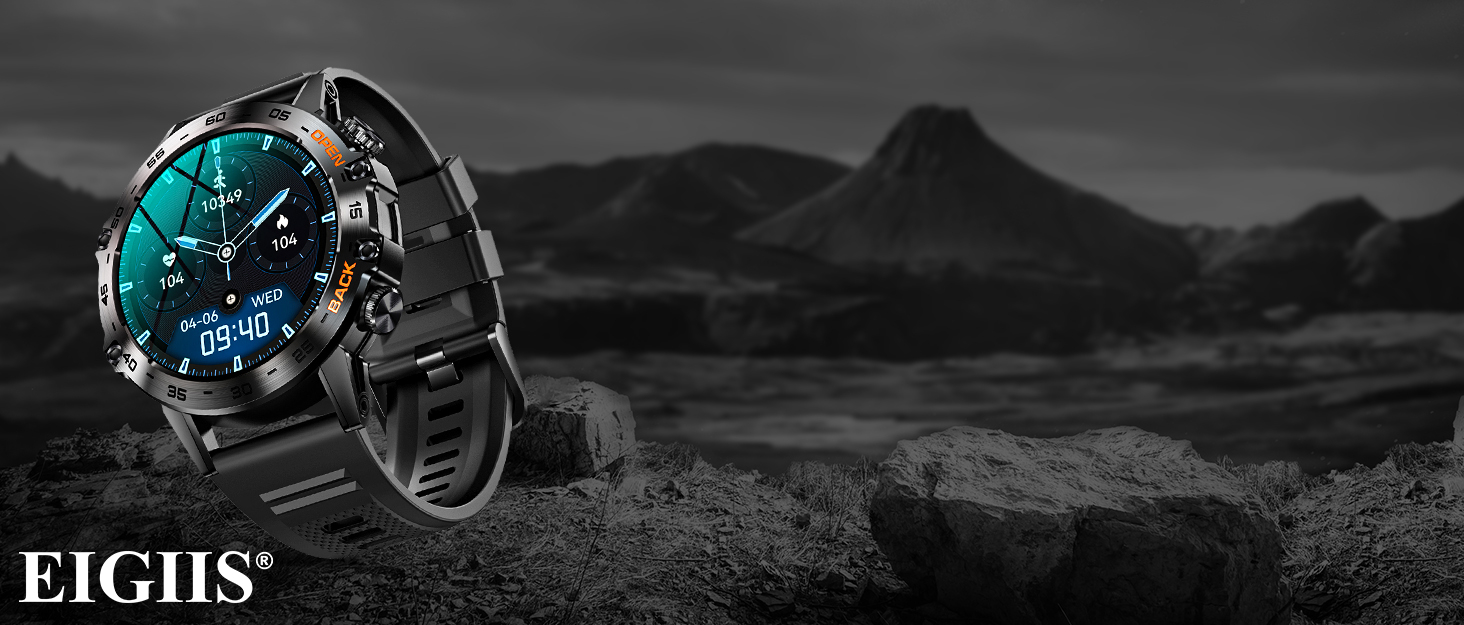 Military Smart Watch for Men with Call