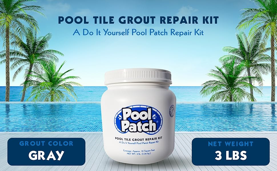 Pool Patch Tile Grout Repair Kit