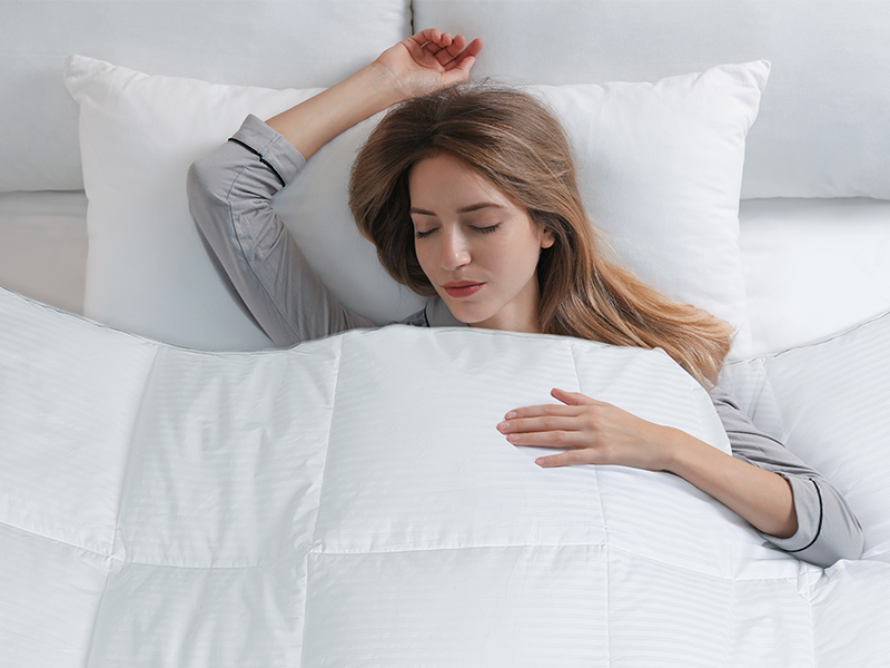 Goose Feather Down Comforter King Size 