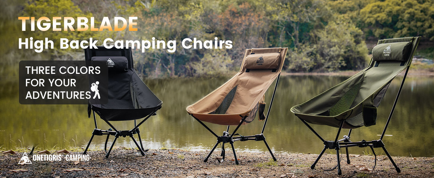 Tigerblade High Back Camping Chair CE-ZDY11