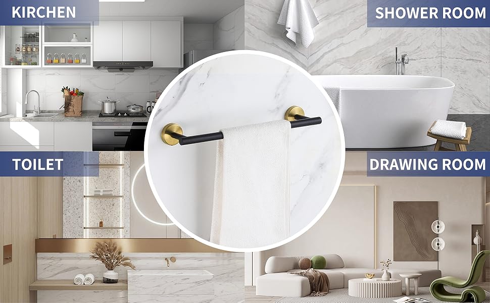 Bathroom Hardware Set, Bathroom Accessories Set Including