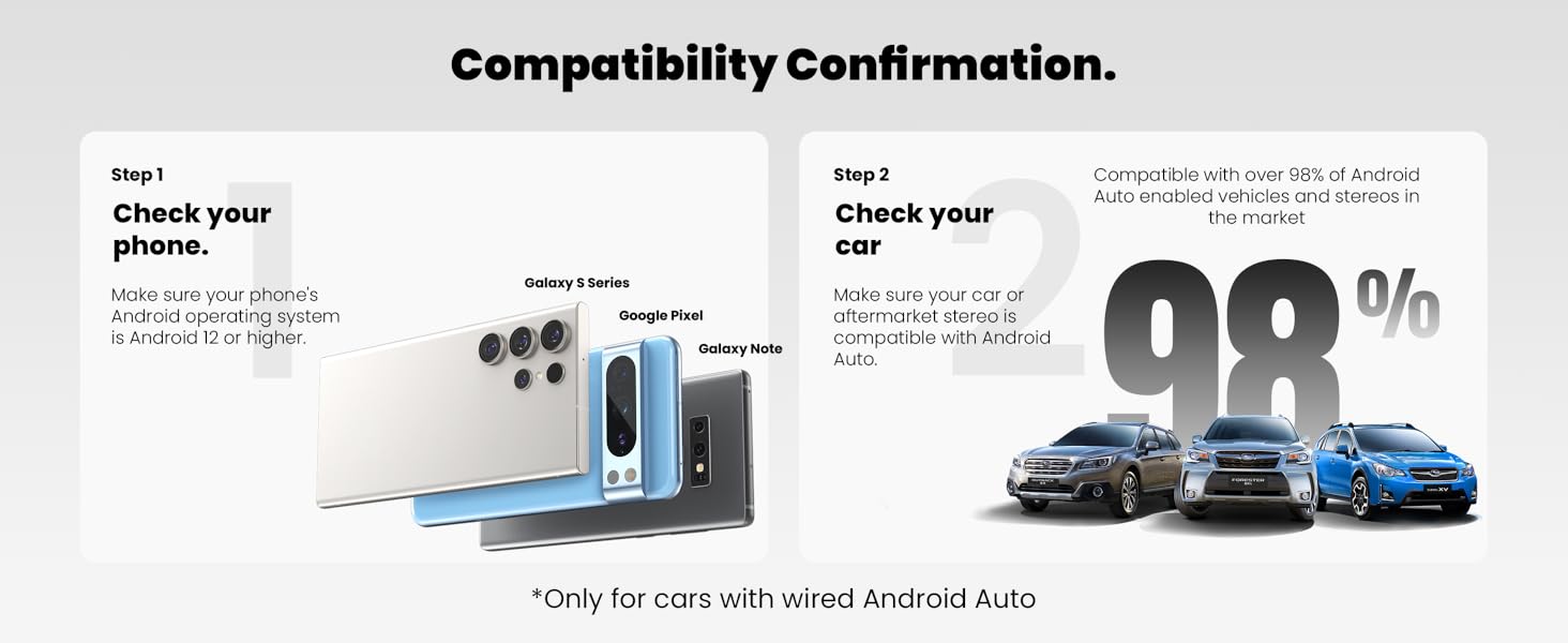wireless Anroid auto adapter