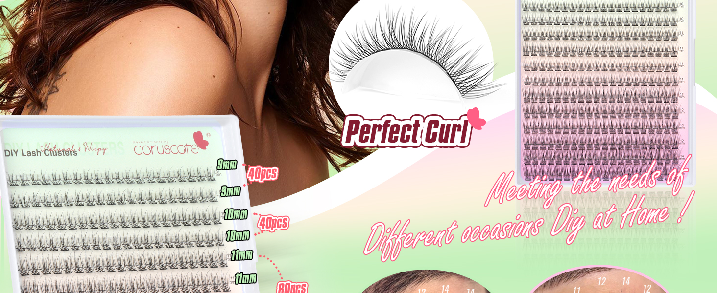 lash clusters