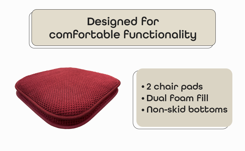 Amazon.com: Achim Home Furnishings Brook Memory Foam Chair