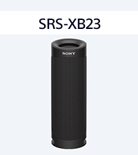SONY SRS-XB23 BLACK 2台セット SRS-XB23 | アクティブスピーカー／ネックスピーカー | ソニー
