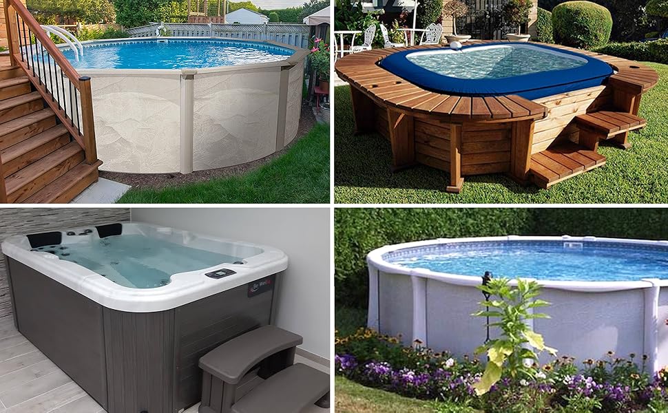 DOEL 11800 BTU Mini Swimming Pool Heat Pump for Above