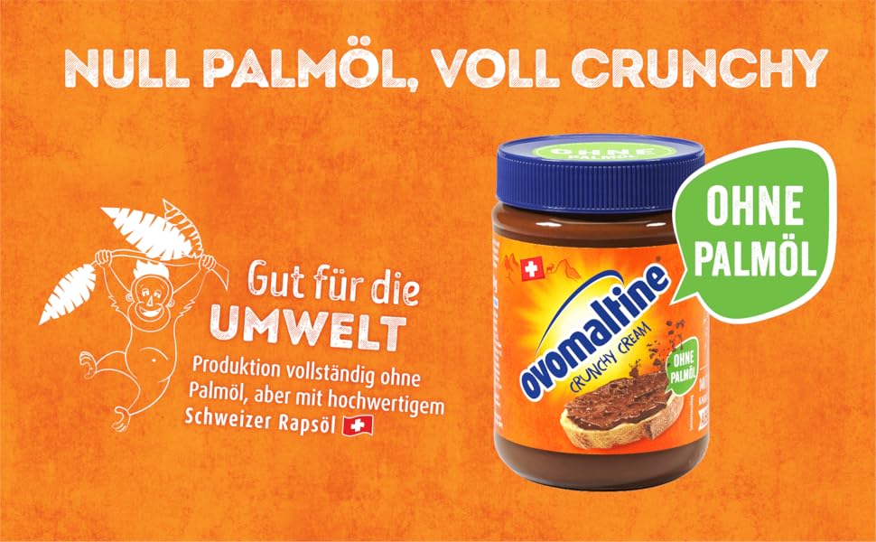 Ovomaltine Crunchy Cream Brotaufstrich - einzigartig knusprige Schoko ...