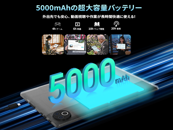 Amazon.co.jp: タブレット - HiGrace 10.4インチ Android15 Wi