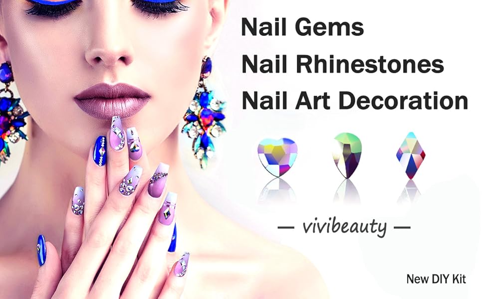 NAIL CRYSTALS KIT 6