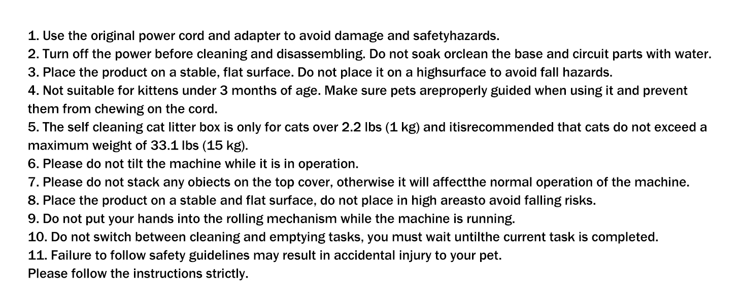 self cleaning litter box