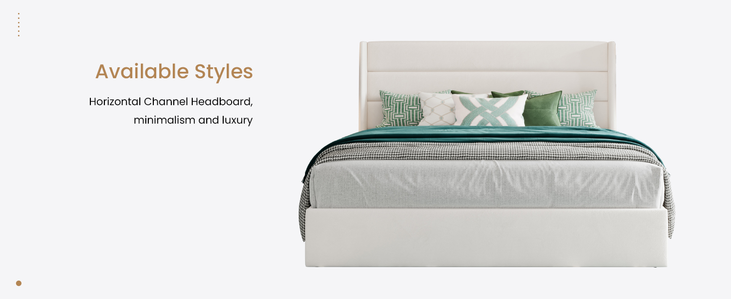 Velvet Upholstered Bed